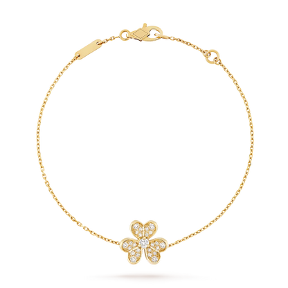 [Sparkle]LUMINOUS BLOSSOM SINGLE-MOTIF CHARM-ARMBAND