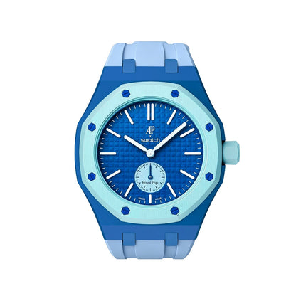 [Sparkle]Royal Oak Pop Exklusives Gehäuse aus Bioceramic & Silikonarmband Mix Color