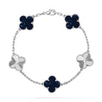[sparkle Jewelry ]CLOVER 5 MOTIF PIETERSITE BRACELET COLLECTION