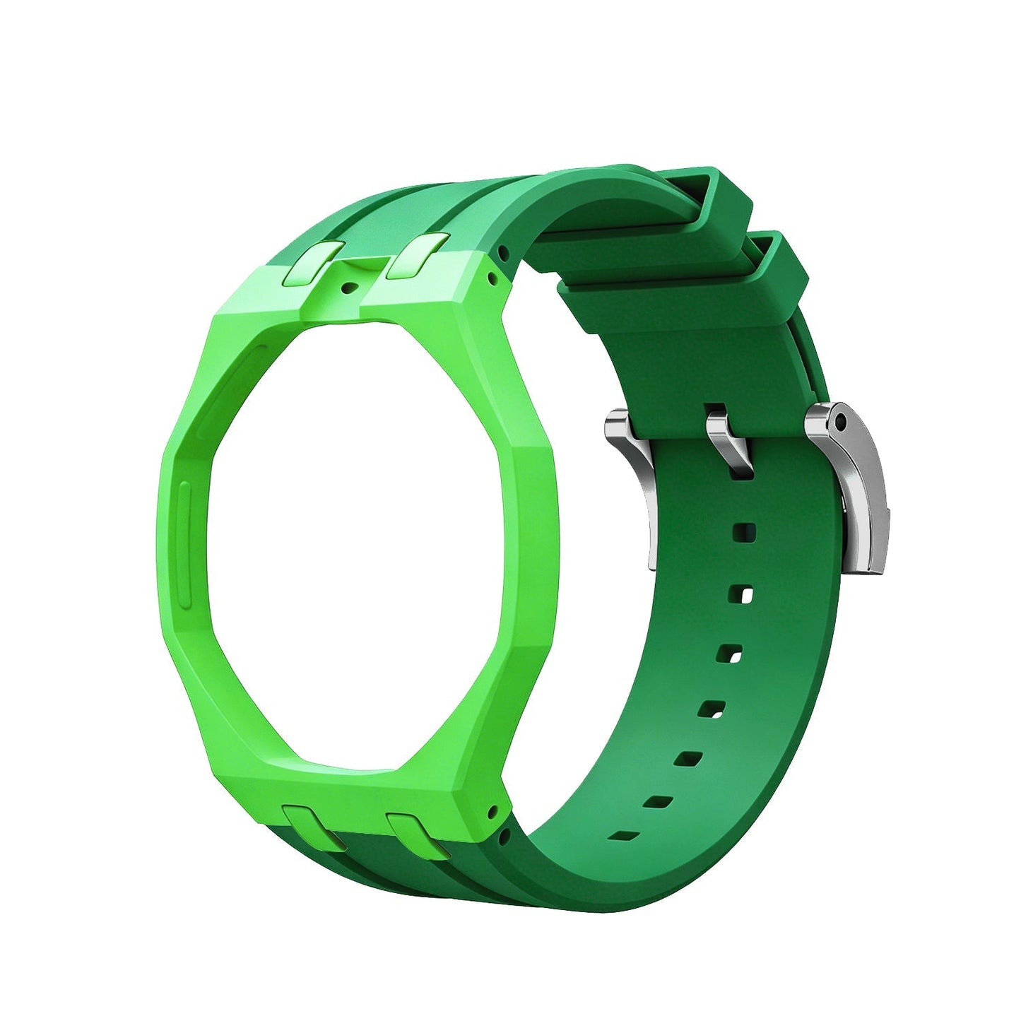 [Sparkle]Royal Oak Pop Exklusives Gehäuse aus Bioceramic & Silikonarmband Mix Color