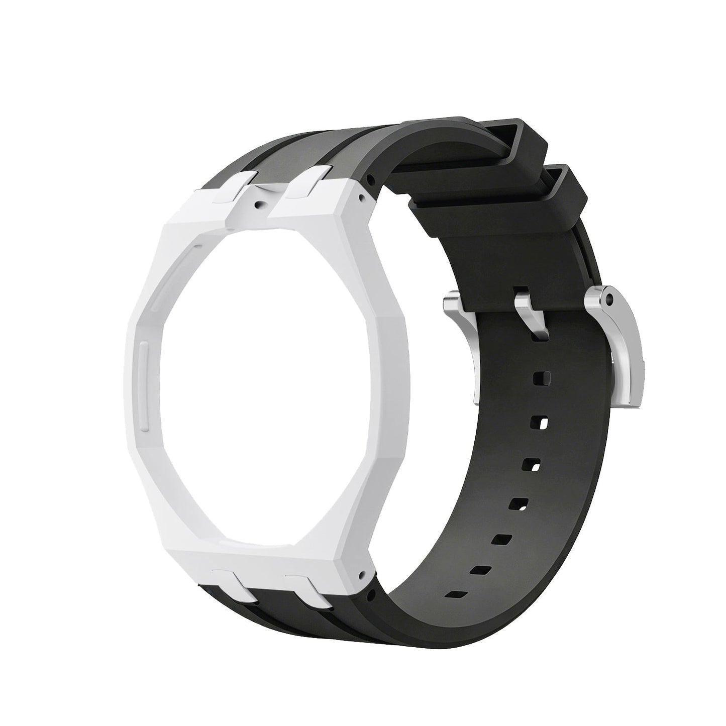 [Sparkle]Royal Oak Pop Exklusives Gehäuse aus Bioceramic & Silikonarmband Mix Color