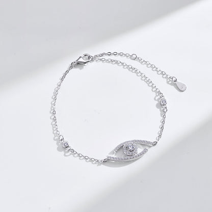 [sparkle Jewelry]Lucky Eye Pave-Set Diamond Bracelet