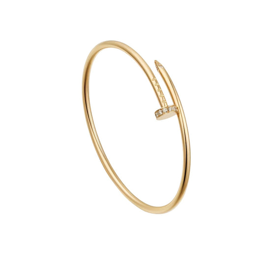 [Sparkle]JUSTE UN CLOU 2.5MM SMALL MODEL DIAMOND BANGLE