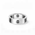 [sparkle Jewelery]LOVE RING 5.5MM NO DIAMONDS  CERAMIC