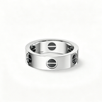 [sparkle Jewelery]LOVE RING 5.5MM NO DIAMONDS  CERAMIC