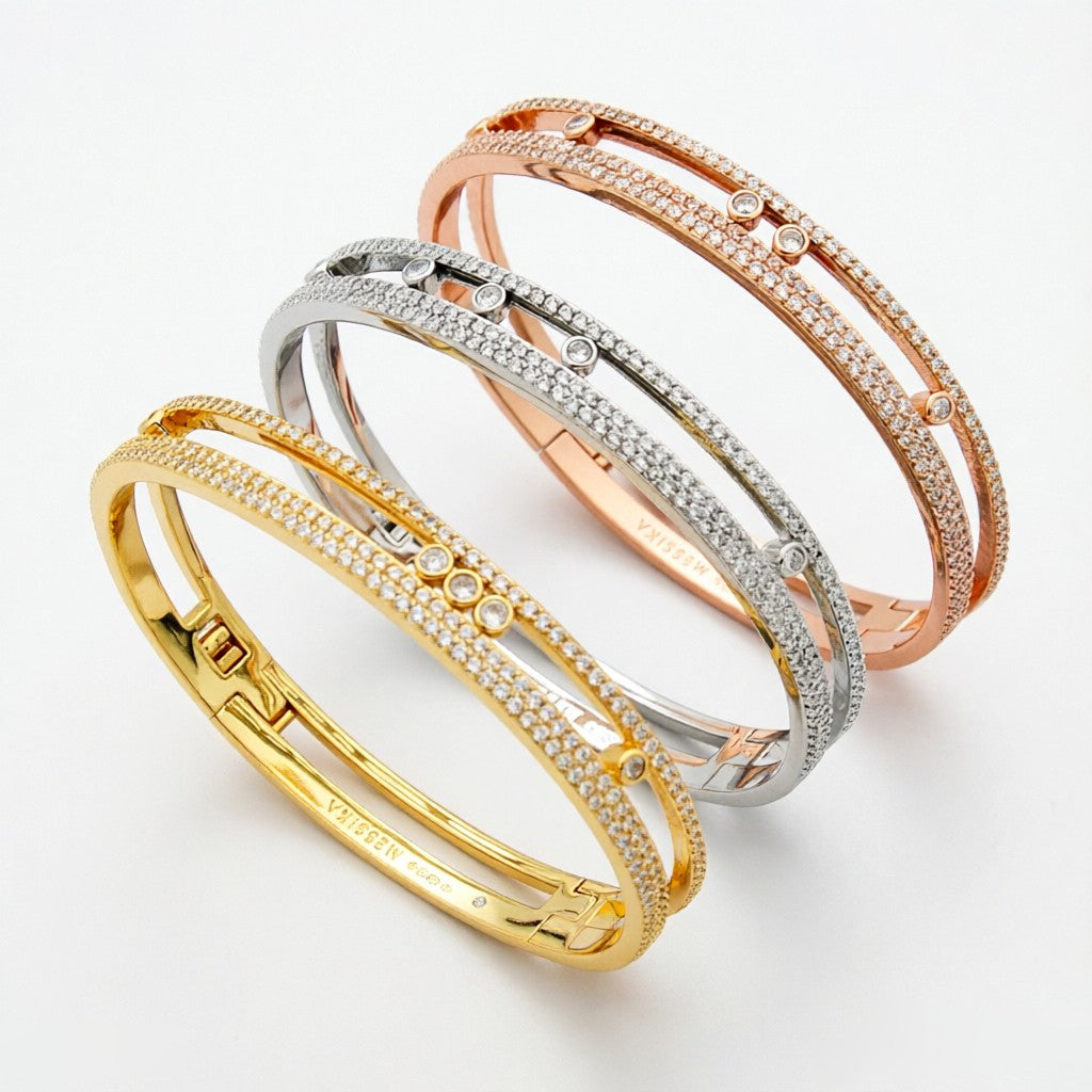 [sparkle Jewelry]Move Romane pavé bangle