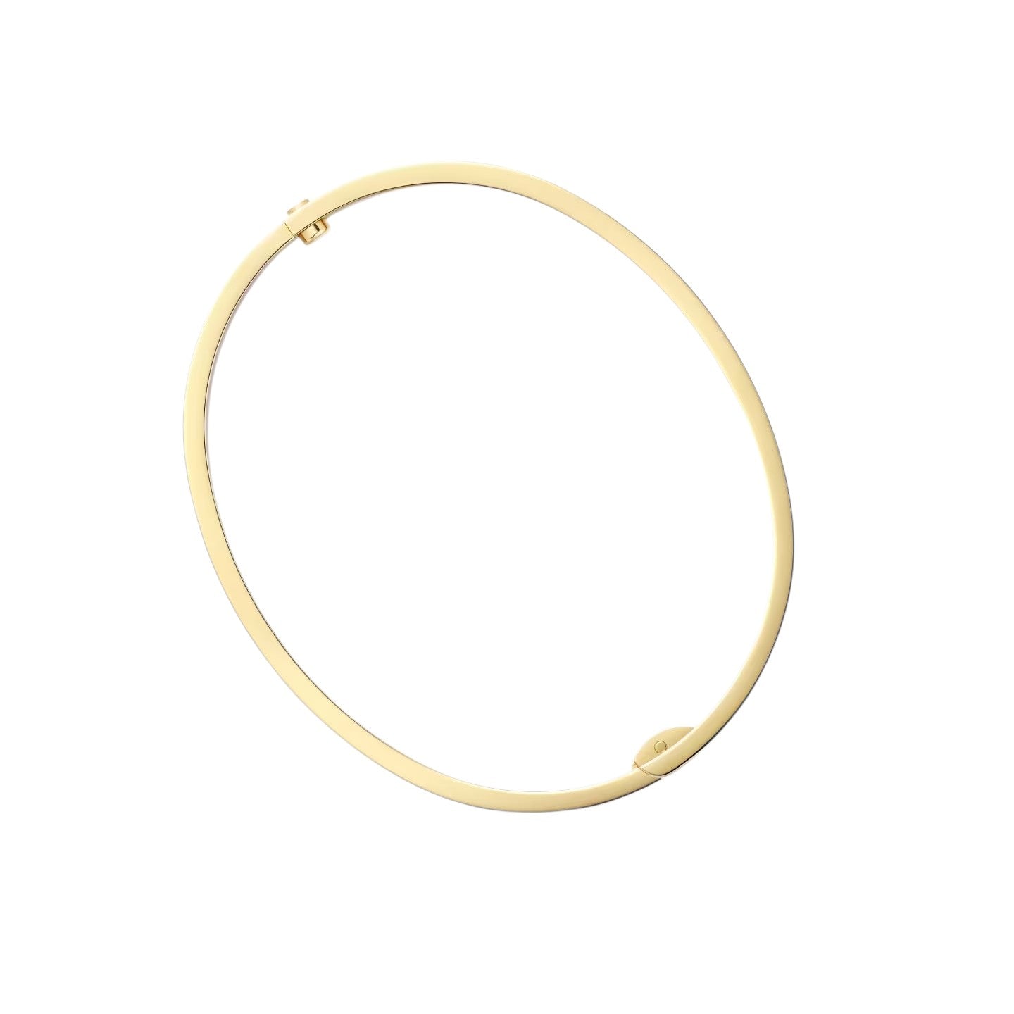 [Sparkle]KLASSISCHER 6,1MM LIEBESARMREIF MIT EINER SCHRAUBE – 10 DIAMANTEN