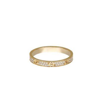 [Sparkle]LIEBESRING 2.6MM PAVÉ-DIAMANT