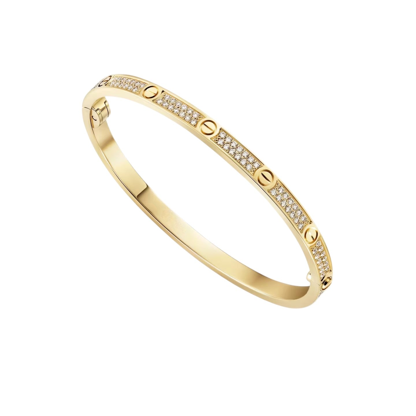 [Sparkle]KLASSISCHER 3.65MM LOVE VOLL PAVEE-ARMBAND