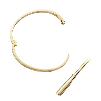 [Sparkle]KLASSISCHER 3.65MM LOVE VOLL PAVEE-ARMBAND