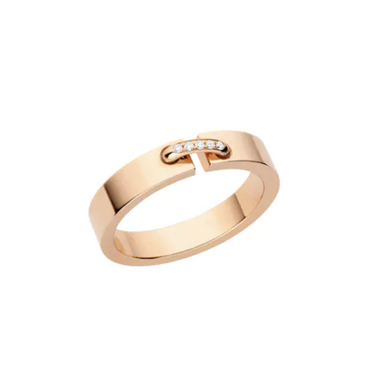 [Sparkle]ALLIANCE LIENS VIDENCE DIAMOND 4MM RING