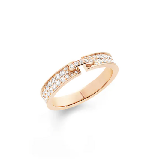 [Sparkle]ALLIANZ VERBINDUNGEN KLARE WEG DIAMANT 4MM RING