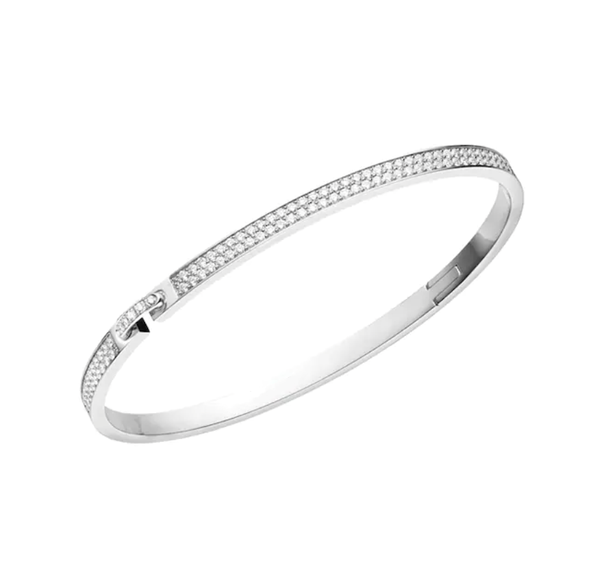 [Sparkle]LIENS VIDENCE DIAMOND PAVED BRACELET