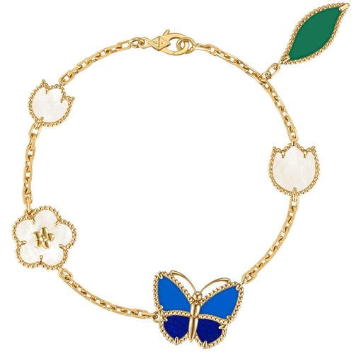 [Sparkle]FRÜHLINGSZAUBER SCHMETTERLINGS- & BLUMEN-CHARMBRACELET