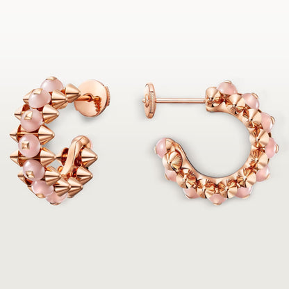 [sparkle Jewelery]CLASH 7.9MM AGATE CHALCEDONY EARRINGS