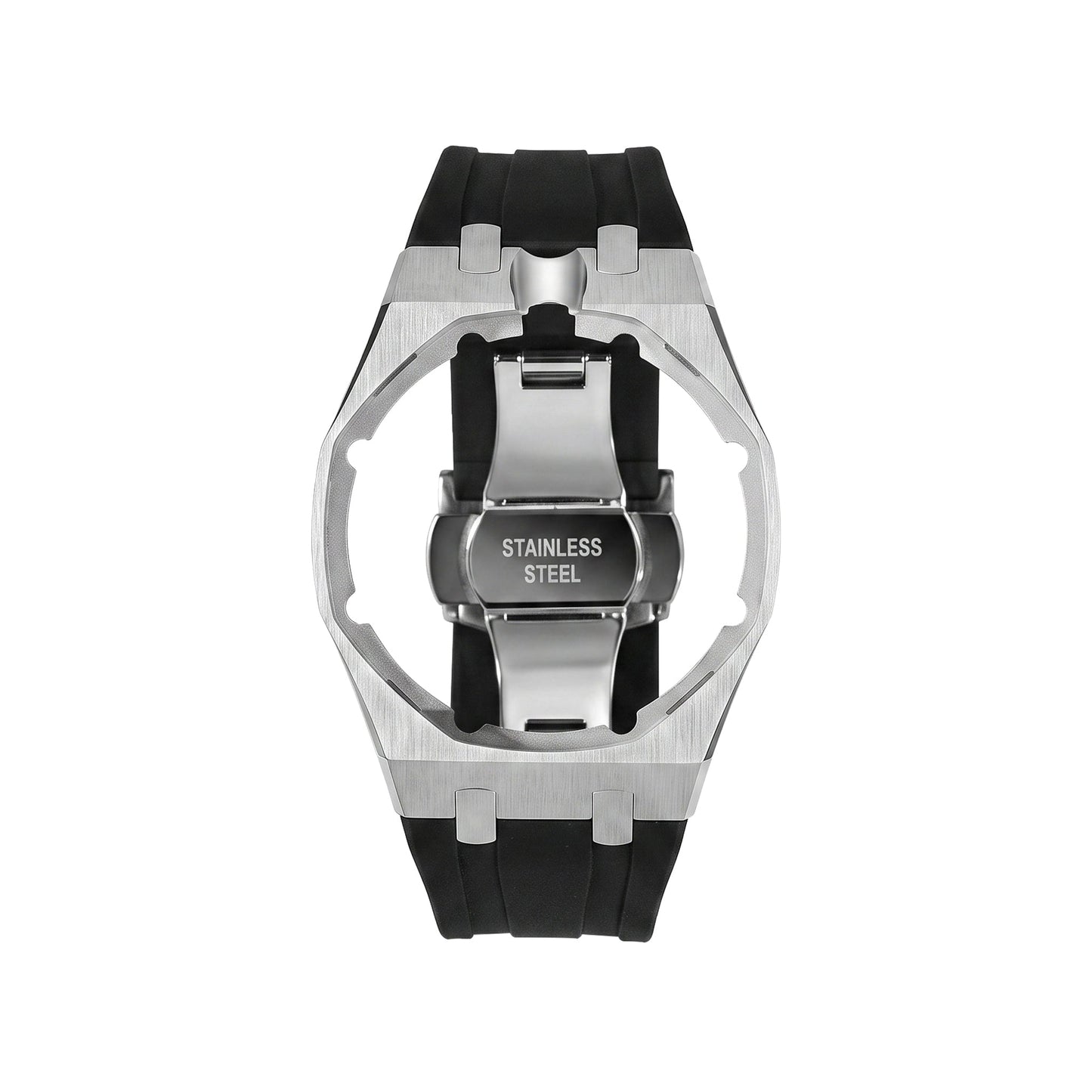 [Sparkle]Royal Oak Pop Exklusiv Stahlgehäuse & Silikonarmband mit Ladehalterung