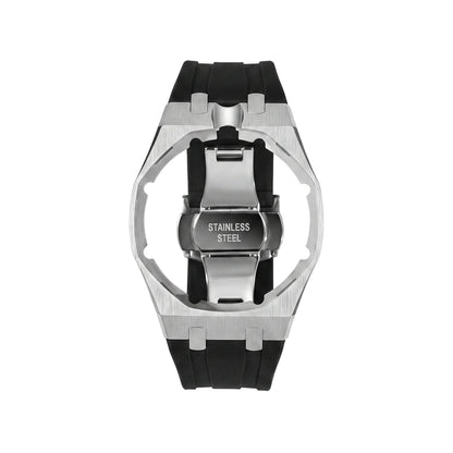 [Sparkle]Royal Oak Pop Exklusiv Stahlgehäuse & Silikonarmband mit Ladehalterung