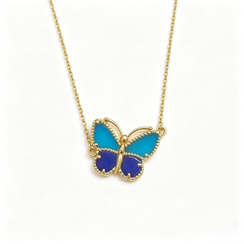 [sparkle Jewelry] 2026 NEW LUCKY BUTTERFLY 1 MOTIFS NECKLACE