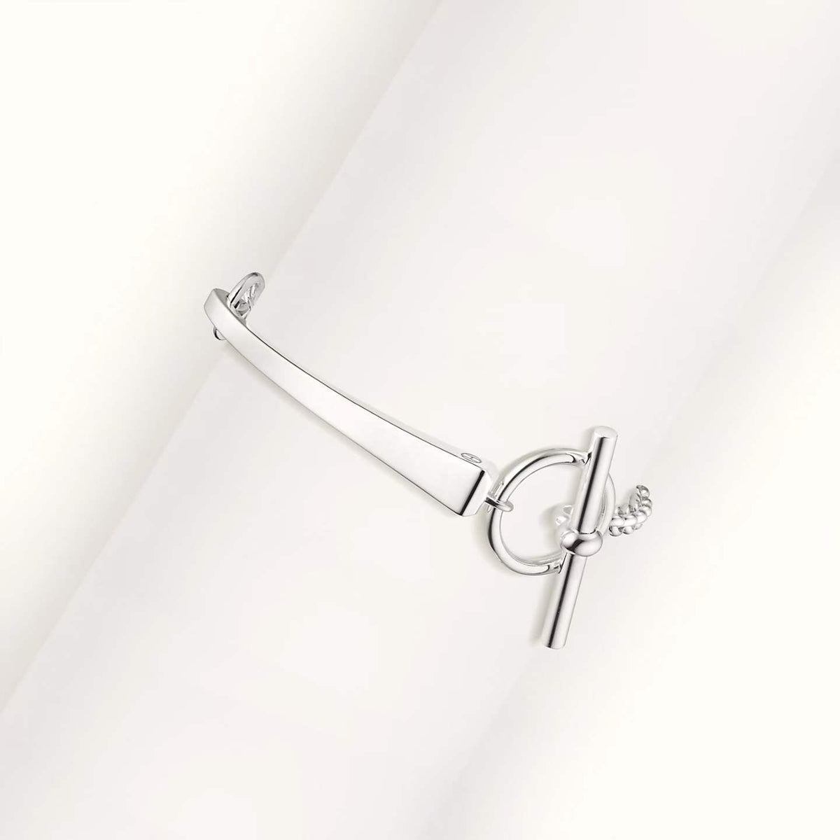 [sparkle Jewelry]CLOU DE FORGE BRACELET WITH SQUARE CONE STUDS