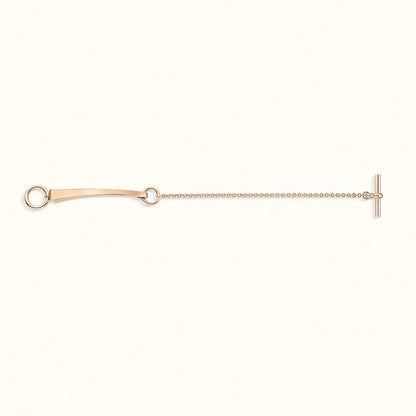 [sparkle Jewelry]CLOU DE FORGE BRACELET WITH SQUARE CONE STUDS