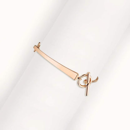 [sparkle Jewelry]CLOU DE FORGE BRACELET WITH SQUARE CONE STUDS