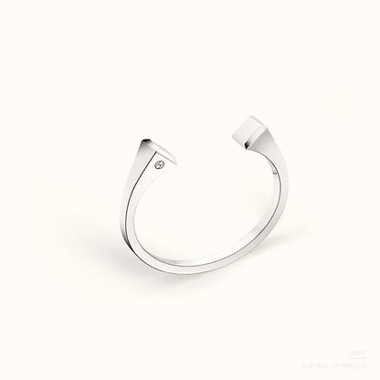 [sparkle Jewelry]CLOU DE FORGE SQUARE CONE STUDS OPEN CUFF ONE SIZE