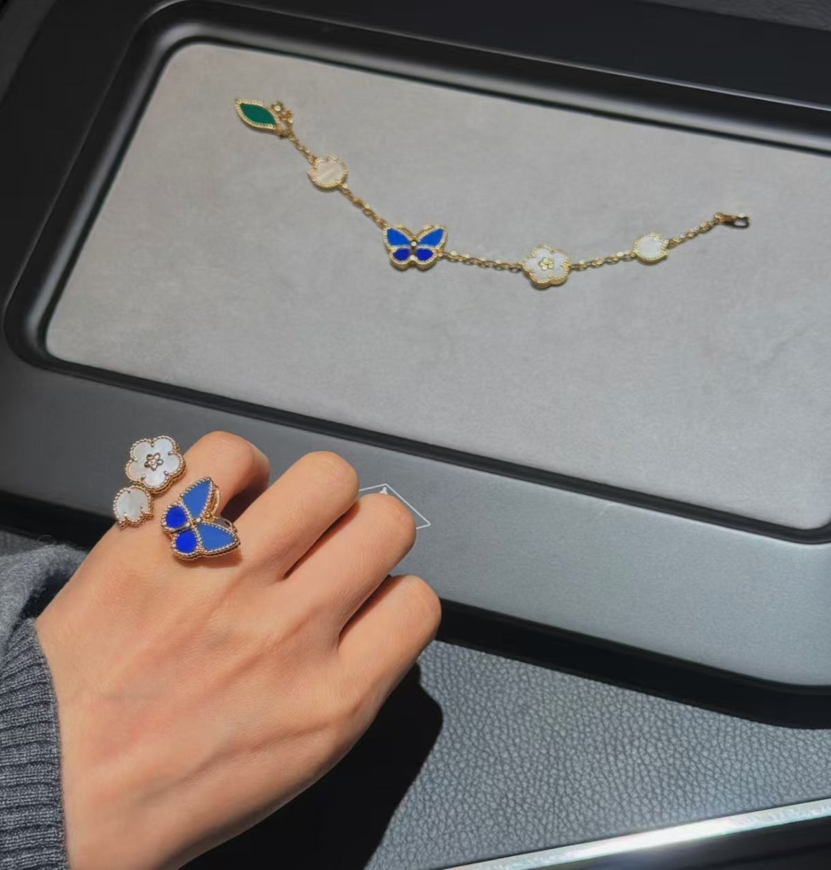 [sparkle Jewelry ]LUCKY SPRING GOLD RING