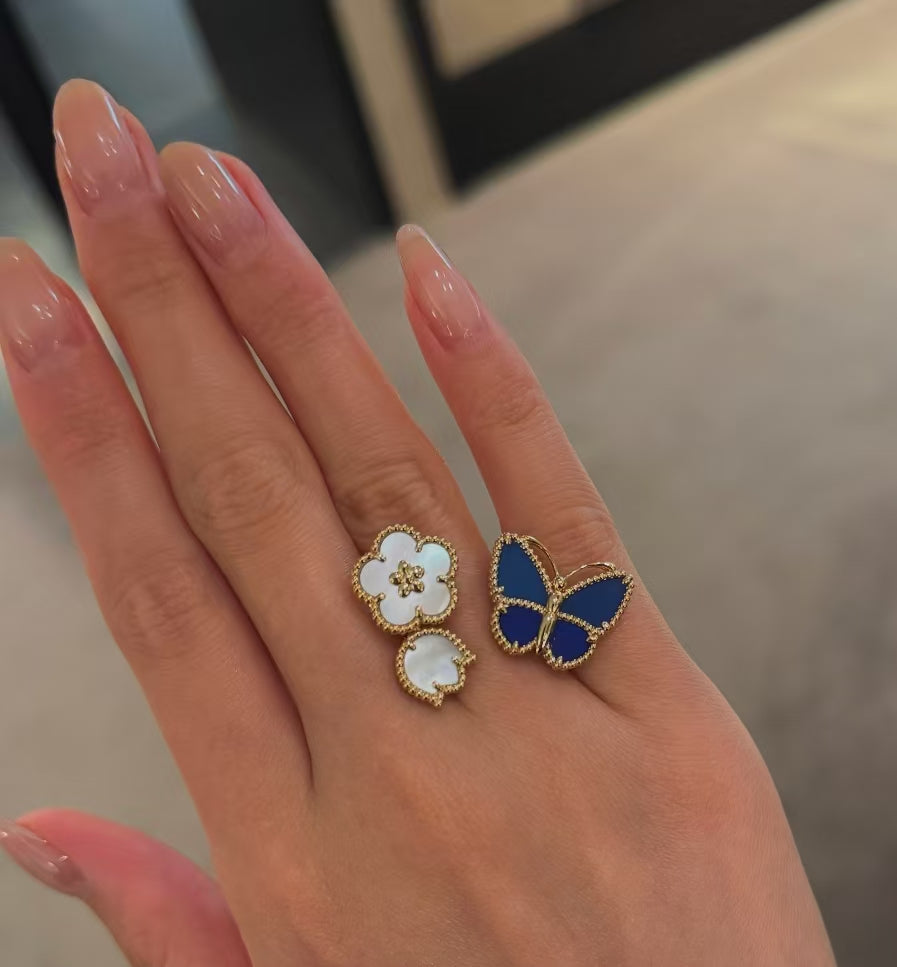 [sparkle Jewelry ]LUCKY SPRING GOLD RING