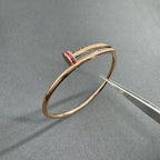 [sparkle Jewellery]JUSTE BRACELET 2.5MM DIAMONDS NEW