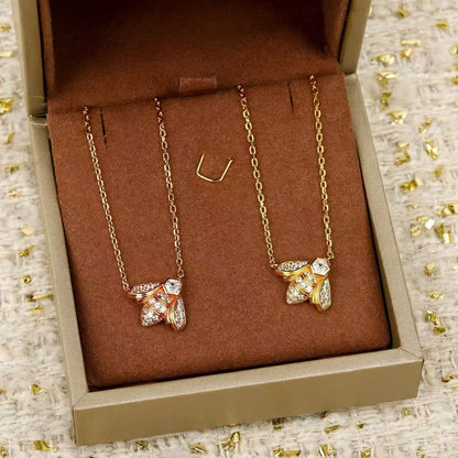 [sparkle Jewellery]Bee My Love Bee Diamond Necklace