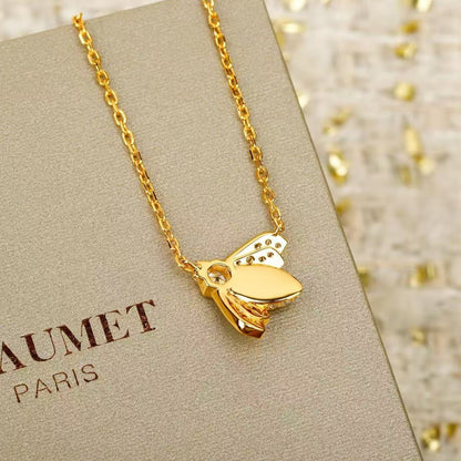 [sparkle Jewellery]Bee My Love Bee Diamond Necklace