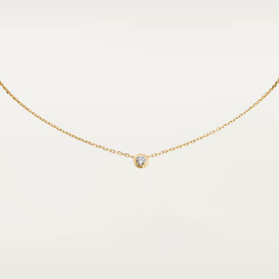 [sparkle Jewelery]DAMOUR DIAMOND NECKLACE