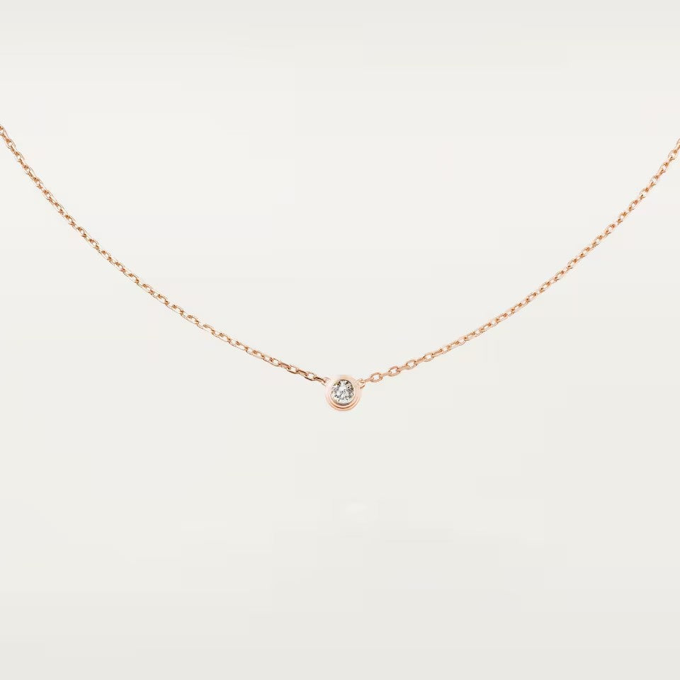 [sparkle Jewelery]DAMOUR DIAMOND NECKLACE