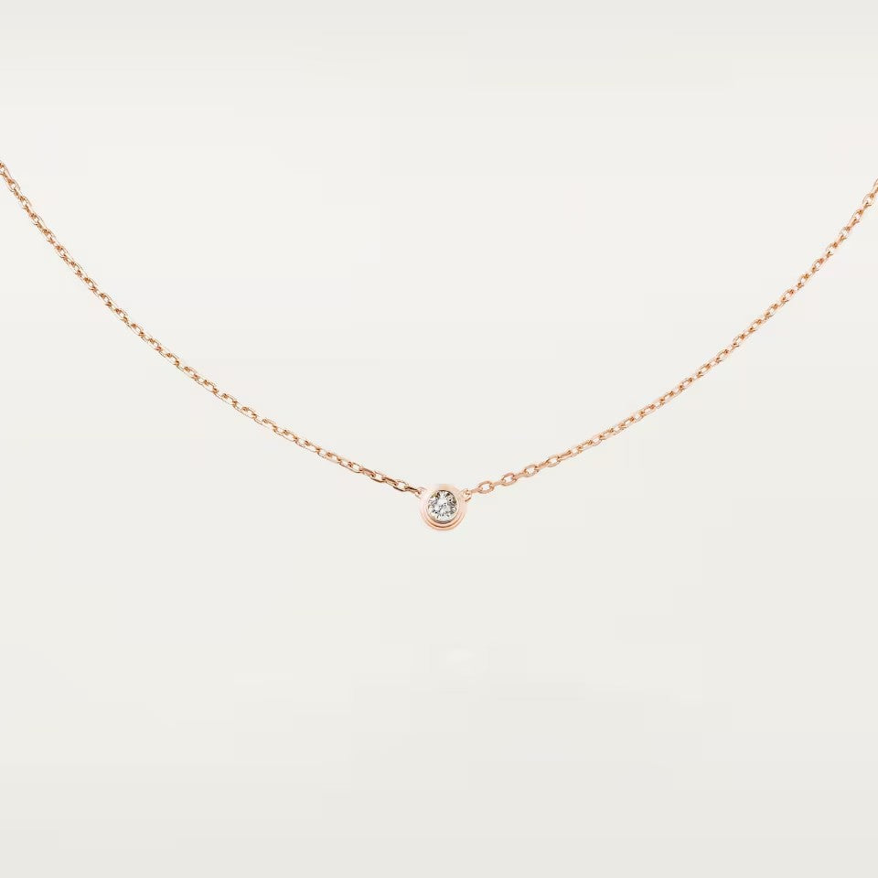 [sparkle Jewelery]DAMOUR DIAMOND NECKLACE