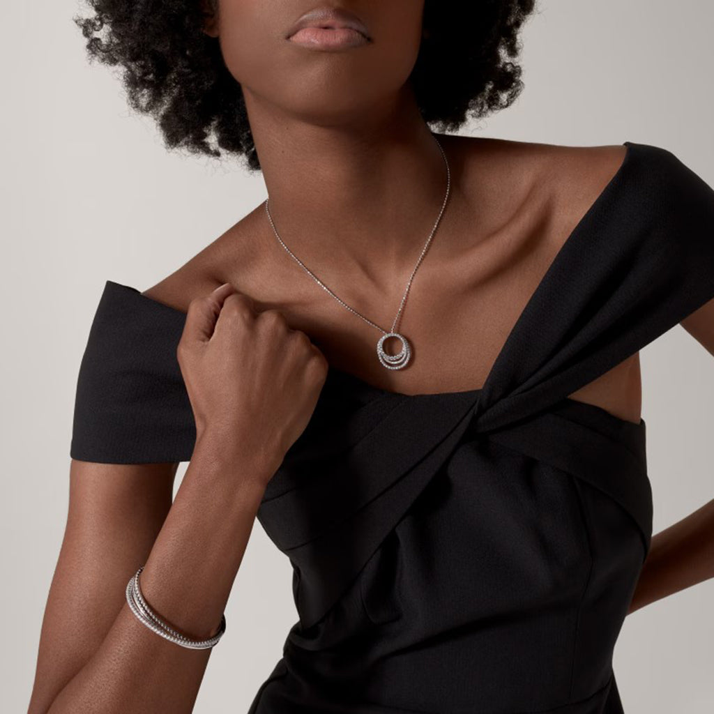[sparkle Jewelery]ETINCELLE  FULL DIAMOND NECKLACE