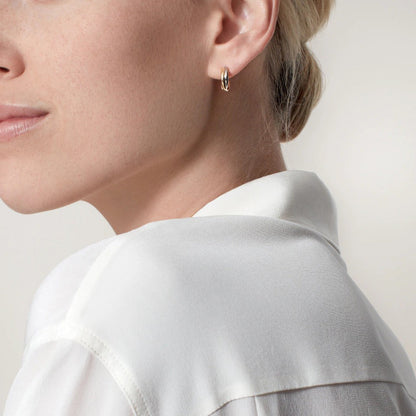 [sparkle Jewelery]TRINITY ON DIAMOND MINI EARRINGS