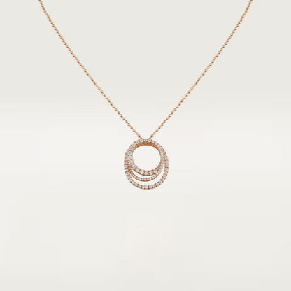 [sparkle Jewelery]ETINCELLE  FULL DIAMOND NECKLACE