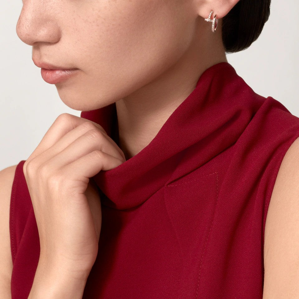 [sparkle Jewelery]JUSTE FULL DIAMOND SMALL EARRINGS