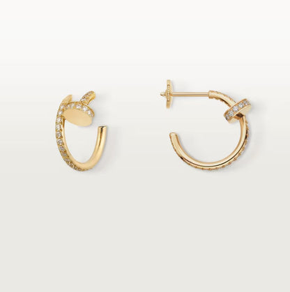 [sparkle Jewelery]JUSTE FULL DIAMOND SMALL EARRINGS