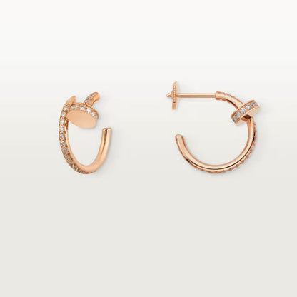[sparkle Jewelery]JUSTE FULL DIAMOND SMALL EARRINGS