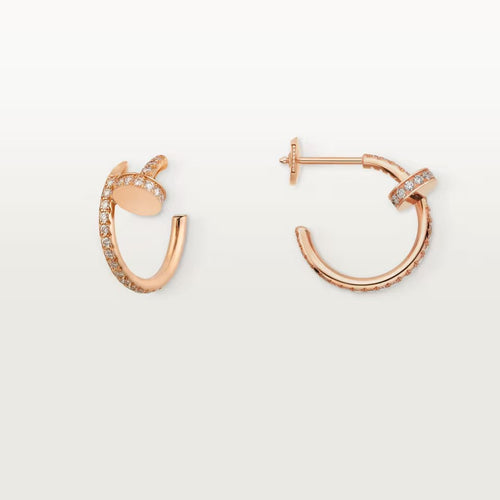 [sparkle Jewelery]JUSTE FULL DIAMOND SMALL EARRINGS