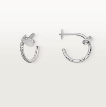 [sparkle Jewelery]JUSTE FULL DIAMOND SMALL EARRINGS