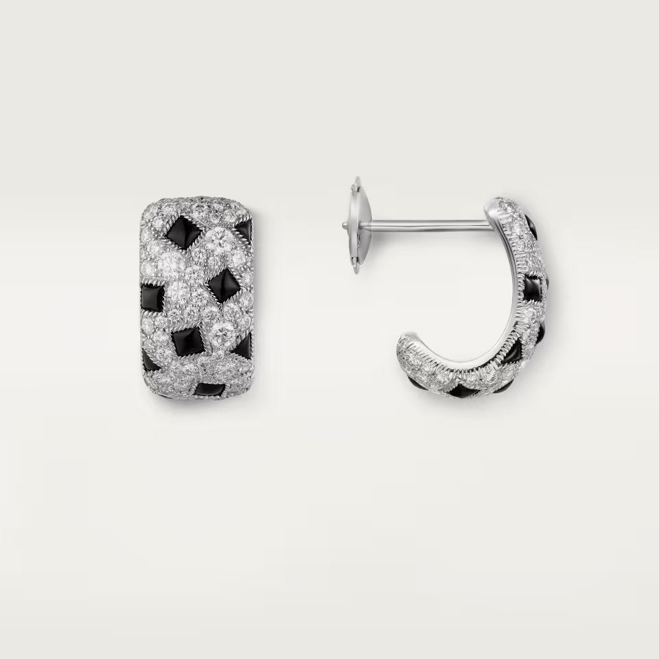 [sparkle Jewelery]PANTHERE MINI FULL DIAMOND EARRINGS