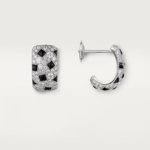 [sparkle Jewelery]PANTHERE MINI FULL DIAMOND EARRINGS