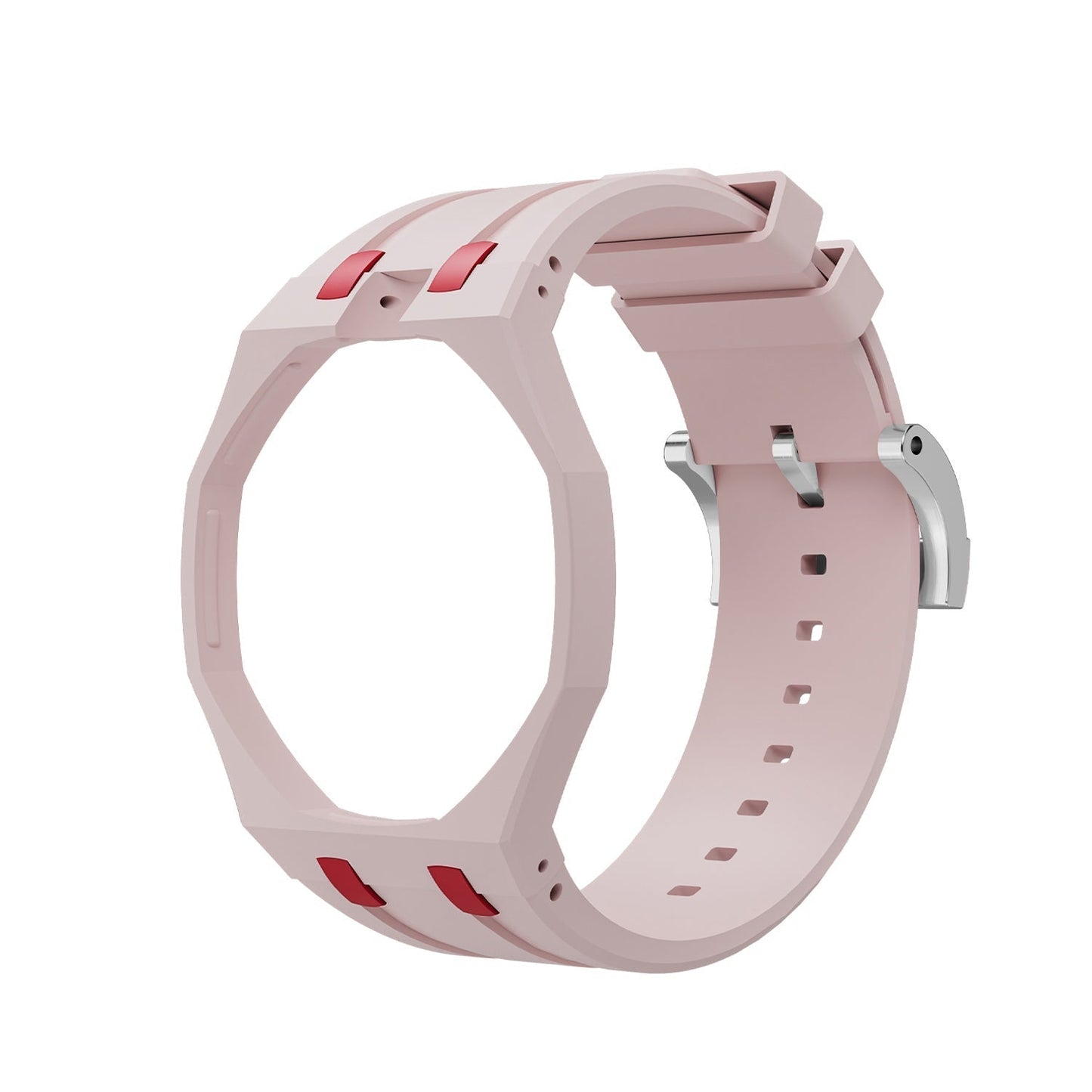 [Sparkle]Royal Oak Pop Exklusives Gehäuse aus Bioceramic & Silikonarmband Mix Color
