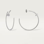[sparkle Jewelery]JUSTE FULL DIAMOND LARGE EARRINGS