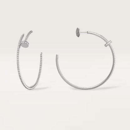[sparkle Jewelery]JUSTE FULL DIAMOND LARGE EARRINGS