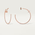 [sparkle Jewelery]JUSTE FULL DIAMOND LARGE EARRINGS