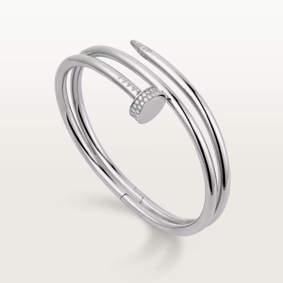 [sparkle Jewelery]JUSTE BRACELET 3.5MM DOUBLE ROW DIAMOND