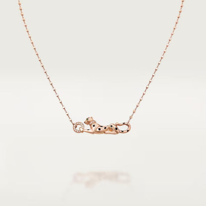 [sparkle Jewelery]PANTHERE FULL DIAMOND NECKLACE